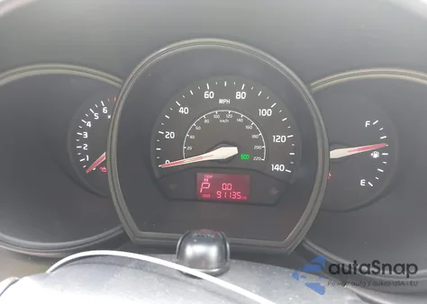 2013 Kia Rio Lx z USA, uszkodzony, nr VIN KNADM5A34D6134425